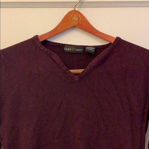 Soft burgundy sweater